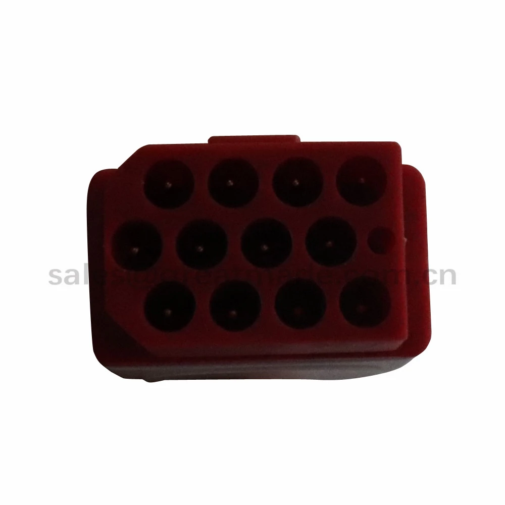 Konpatib Bionet BM3 BM5 yon sèl pyès ECG kab ak leadwires, AHA, 3-plon, menen, wouj 12pin