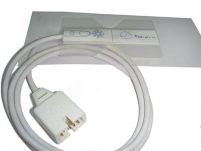 Nellcor ki pa Peye-OXIMAX Transparan granmoun disposable Spo2 sensor