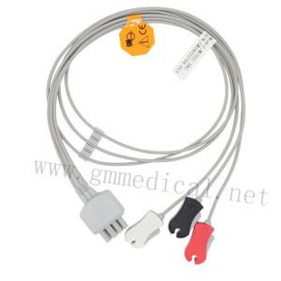 3-plon ECG Leadwire Grabber 8pin Socket AHA