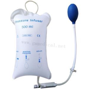 Presyon Infusion Bag Avèk presyon Gauge 500ml