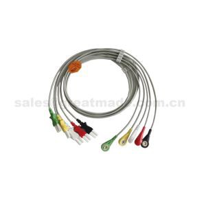 Sèvi ak ak 700 0007-09 Leadwire Tru-lyen etabli, 5-plon, mòde bwa, IEC, 24 an & 2PIN