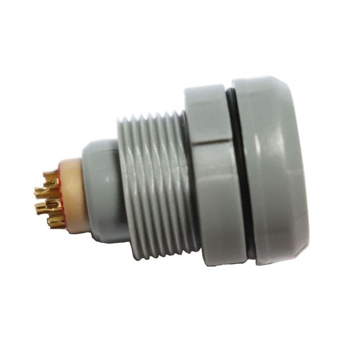 Plastic Connector CKB 2-8pin,10,12,16,18pin 2P Push-pull Circular Fixed Socket