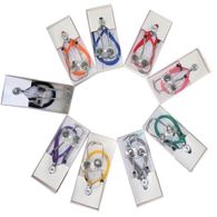 Multi medikal double tet Estetoskop dokte Estetoskop pwofesyonel enfimye medikal Aparey