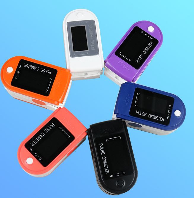 Tansyon San Presyon Finger dijital Fingertip Medikal Ekipman Oksijen Detekte